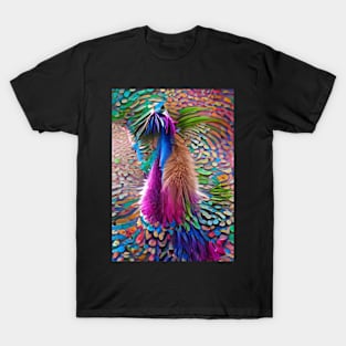 STUNNING SURREAL PEACOCK T-Shirt